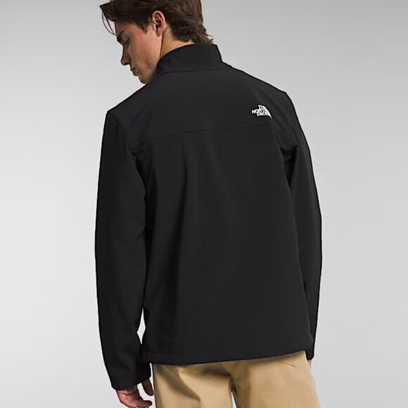 MEN'S NORTH FACE BLACK ZIP-UP JACKET, SIZE LARGE - Picture 3 of 15